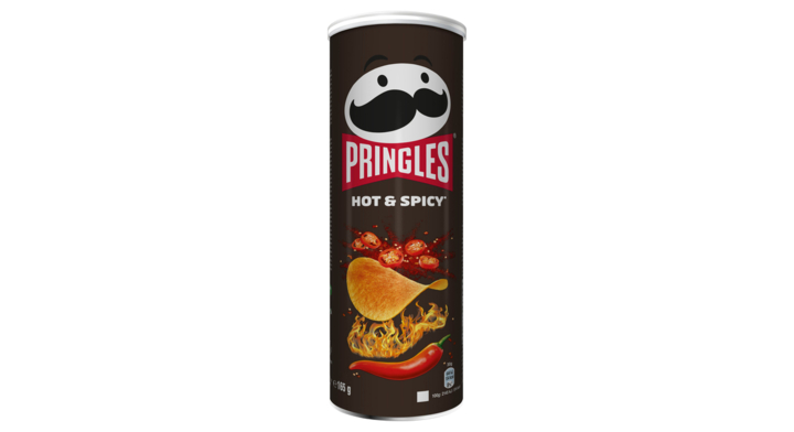 Chips pringles hot spicy 165gr(8pr022)