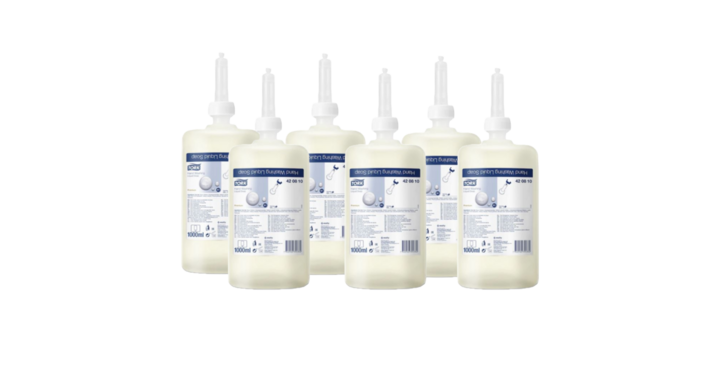 Tork Premium | Vloeibare Zeep | 1000ml | Reinigend | S1 | 420810 (6 stuks) - OP=OP AANBIEDING