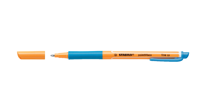 Rollerpen stabilo pointvisco lichtblauw
