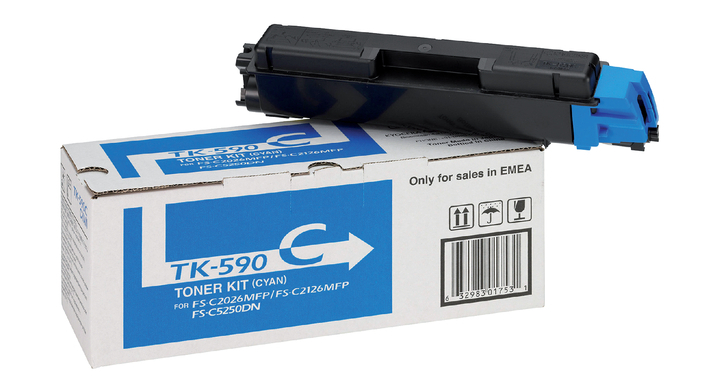 Toner kyocera tk-590 blauw 5k(0t2kvcnl)