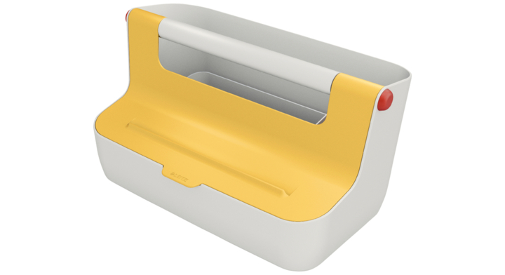 Opbergbox leitz cozy draagbaar geel(61250019)