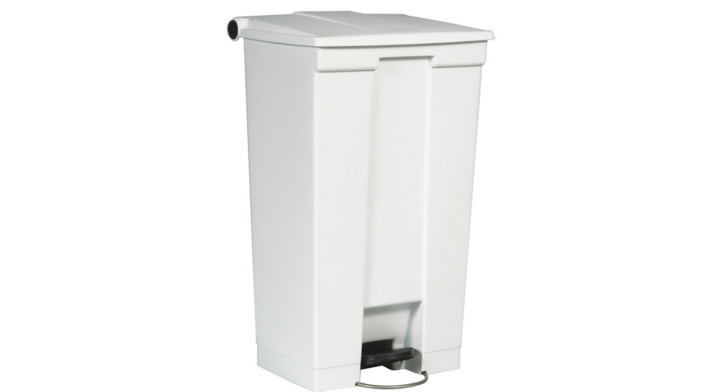 Rubbermaid Step-On, pedaalemmer, 87 liter, wit, VB 006146