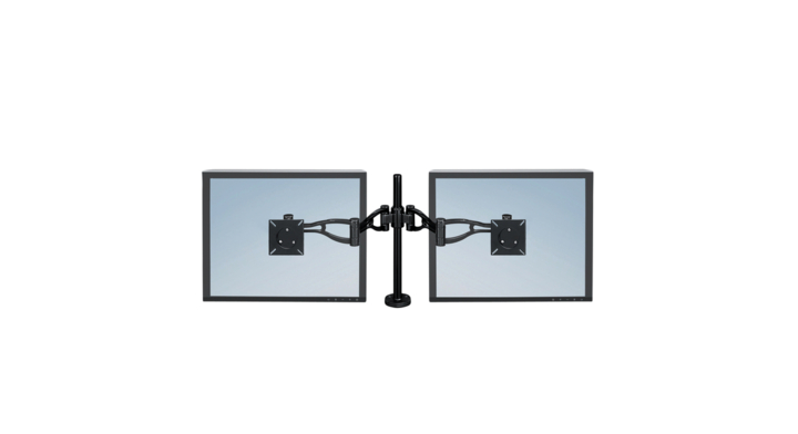 Monitorarm fellowes professional dubbel zwart(8041701)
