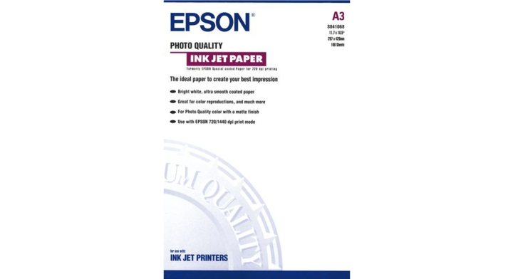 Inkjetpapier epson s041068 a3 105gr