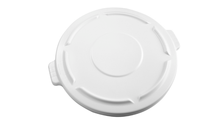 Rubbermaid, deksel voor afvalbak VB 002634, wit, VB 002645