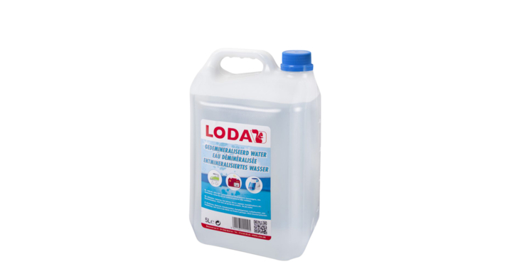 Loda, gedemineraliseerd water, 5 liter, 40013 (1 stuk)