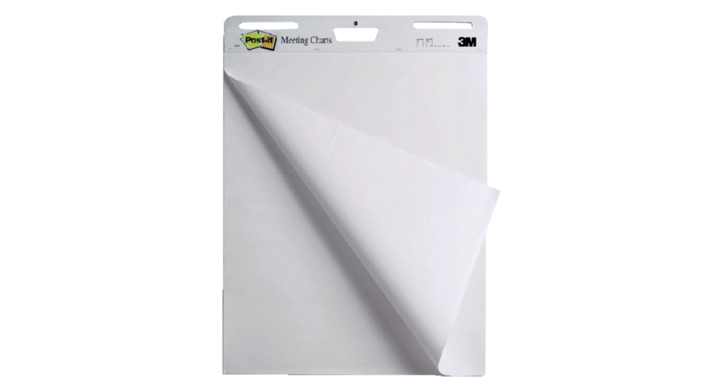 Meeting chart 3m post-it 559 63.5x76.2cm blanco