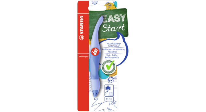 Rollerpen stabilo easyoriginal rechts pastel blauw(b-58455-5