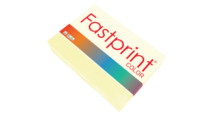 Kopieerpapier fastprint a4 80gr vanille(120256)