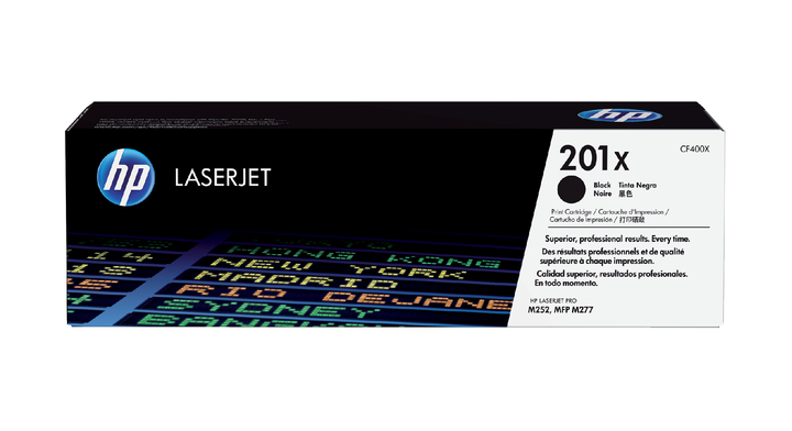 Tonercartridge hp 201x cf400x 2.8k zwart(cf400x)