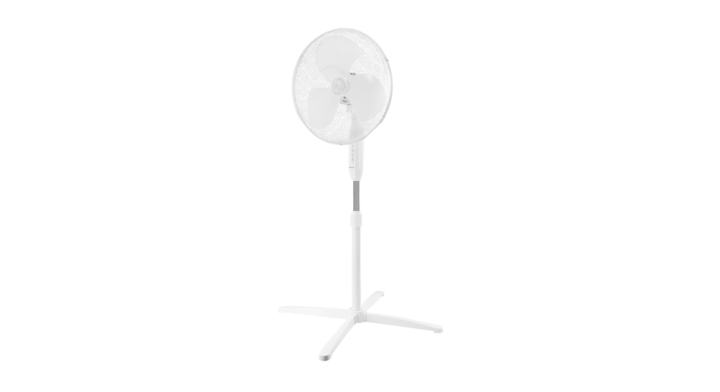 Statiefventilator inventum 40cm wit(vst400w)
