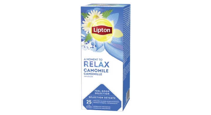 Lipton, thee, 1.5 gram, camomile, 25879601 (25 stuks)