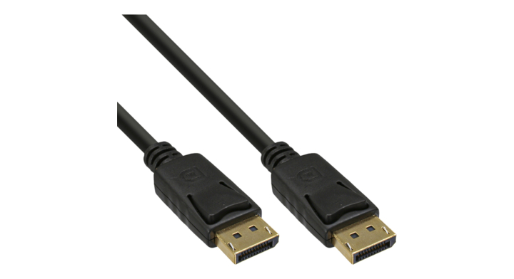 Kabel inline displaypt 4k60hz m-m 1.5 meter zwart(17111p)