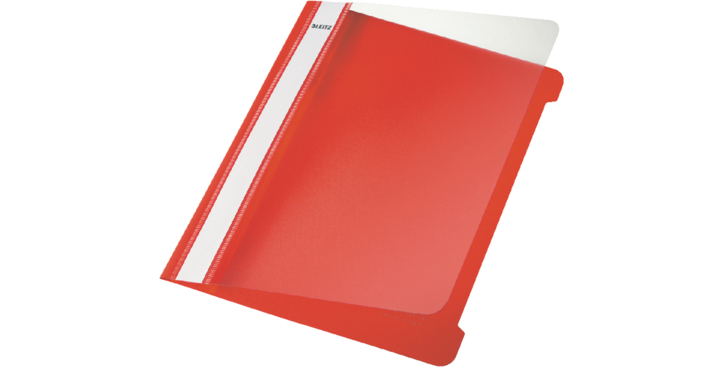 Snelhechter leitz 4197 a5 pvc rood