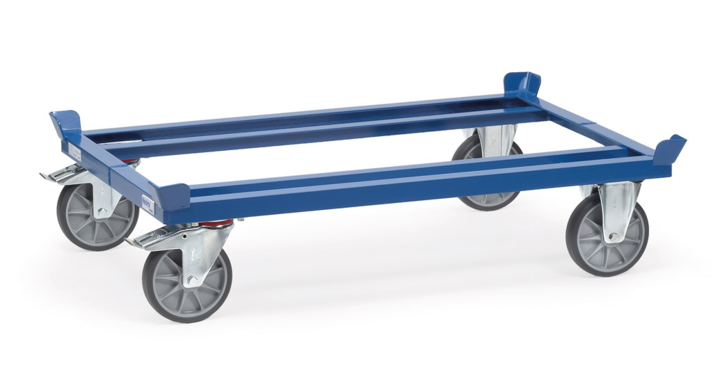 Palletonderwagen Polyamide, 1210x1010mm Draagverm. 1000kg