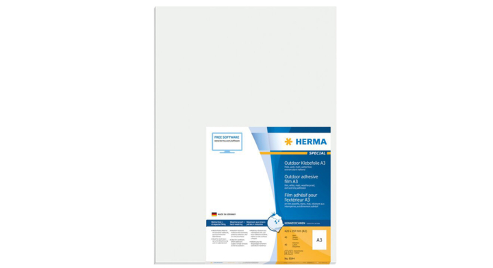 Etiket herma 9544 a3 297x420mm weervast folie wt(9544)