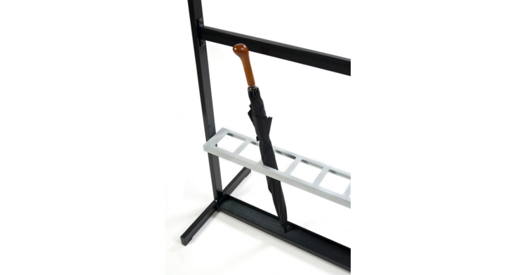 Paraplurek met druipgoot, grijs, VB 961060