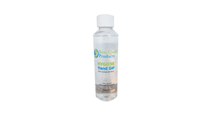 Best Quality Products, hygiënische handgel, 250 ml (1 stuk) - OP=OP AANBIEDING
