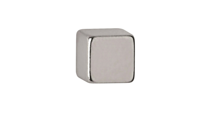 Magneet maul neodymium kubus 5x5x5mm 1.1kg 10st