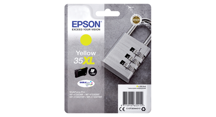 Inkcartridge epson 35xl t3594 geel hc(2783021)