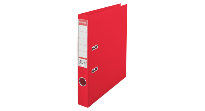 Ordner esselte vivida a4 50mm pp rood(624072)