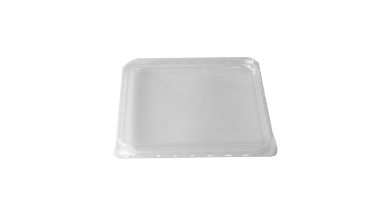 Transp. Deksels 114x114mm Helder Ds/500