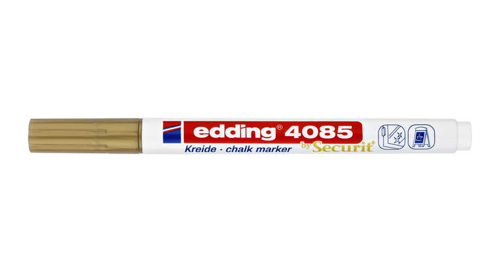 Krijtstift edding 4085 rond 1-2mm goud(6664053)