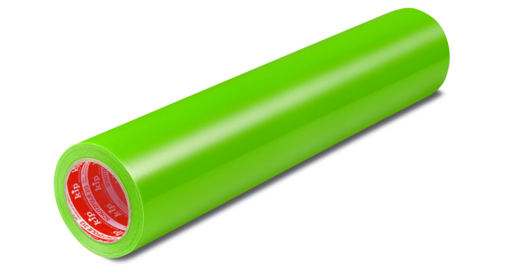 Beschermfolie, 50cm x 100m, 50my, groen