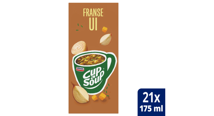 Cup-a-Soup, soep, 175ml, Franse ui (21 zakjes)
