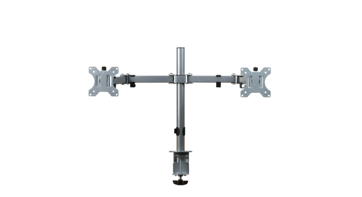 Filex, Focus dubbel monitorarm, zilver