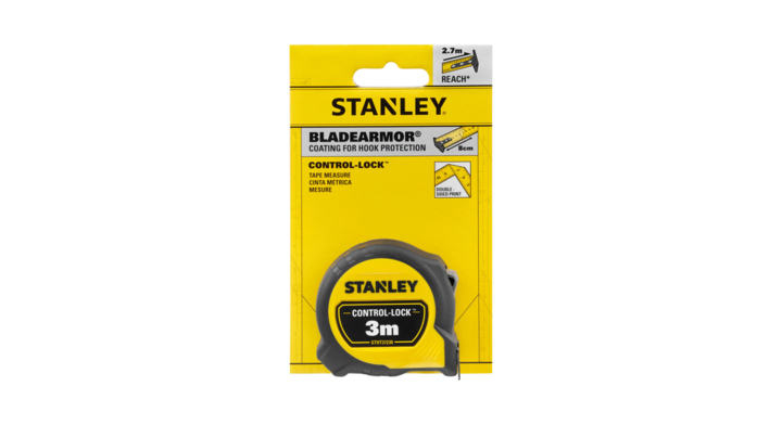 Rolmaat stanley control-lock 3 meter 19mm(3253560372309)