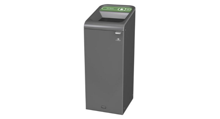 Rubbermaid Configure, modulaire afvalscheidingsbak, 57 liter, VB 500022 | glas Engels