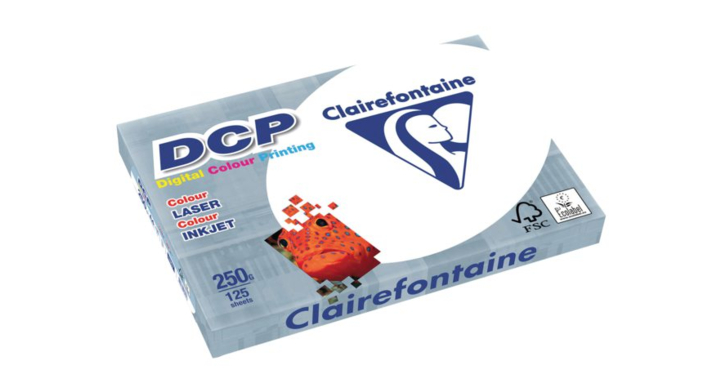 Kopieerpapier clairefontaine dcp a4 250gr wit