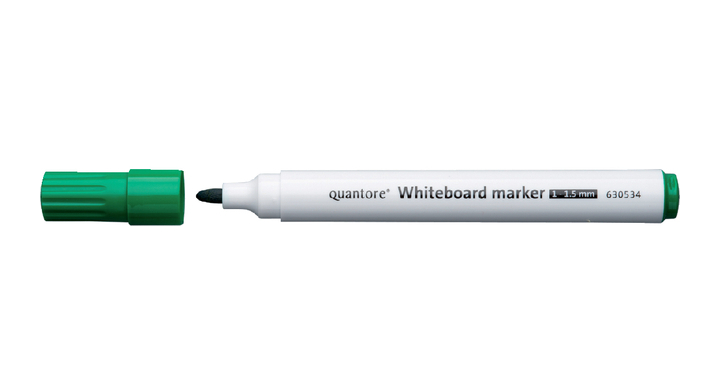 Viltstift quantore whiteb rond 1-1.5mm groen(wbm-2450b green