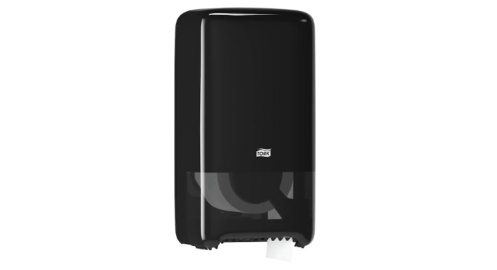 Tork Twin | Mid-Size Toiletpapier Dispenser | T6 | Zwart | 557508 