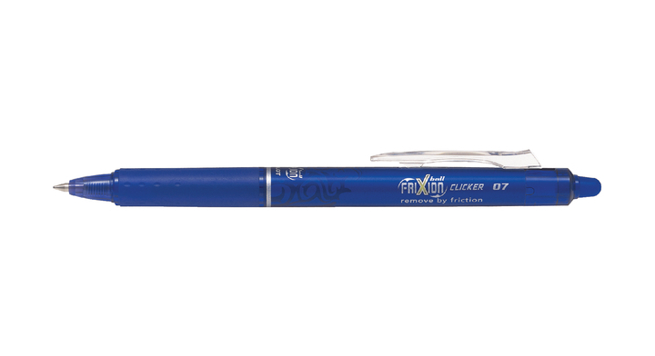 Rollerpen pilot frixion drukknop 0.4mm blauw(2270003)