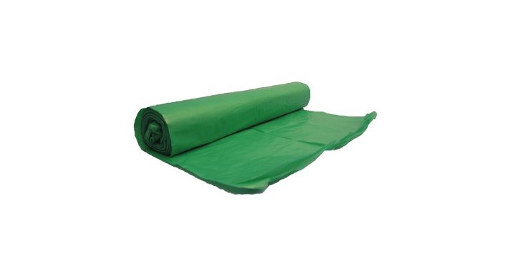 Vuilniszak | HDPE | 70x110cm | 120 Liter | T25 | Groen (10 rollen x 25 zakken)