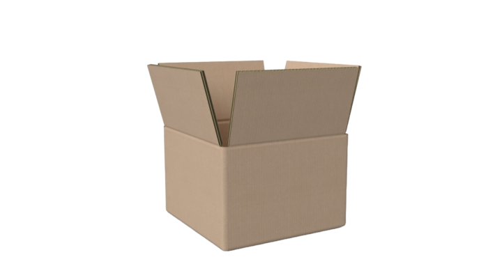 Kartonnen dozen, 380x380x106mm, BE-golf