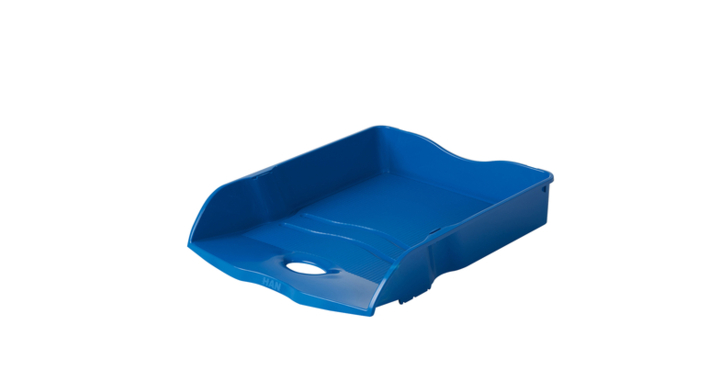 Brievenbak re-loop a4 stapel- & nestbaar, blauw(ha-10298-914