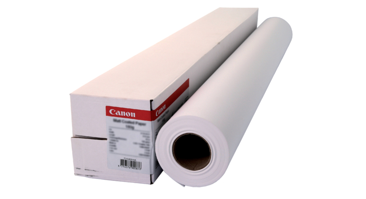 Inkjetpapier canon mat gecoat 914mmx30m 140gr(97003015)