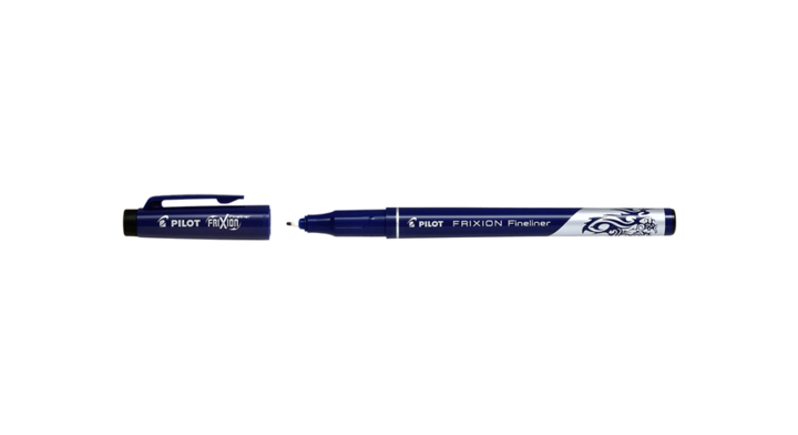 Fineliner pilot frixion sw-ff-b 0.45mm zwart(4902505560484)