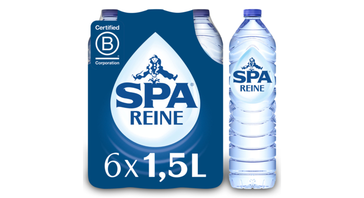 Water spa reine blauw petfles 1.5 liter(18200)