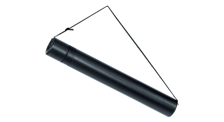Tekeningkoker linex zoom 74cm doorsnee 6cm zwart