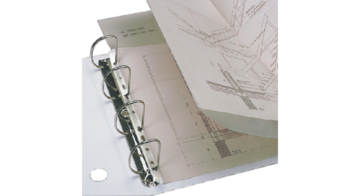 Filestrip 3l 8804-25 295mm 2/4 rings