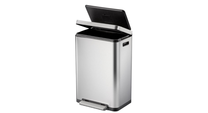 X-Cube EKO, pedaalemmer, 45 liter, mat RVS, VB 936845