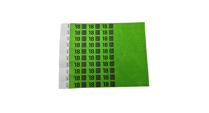 CombriCraft, polsband met opdruk '18+ don't drink and drive', 390005 (100 stuks)