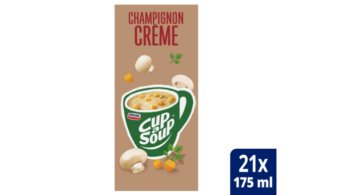 Cup-a-Soup, soep, 175ml, champignon (21 zakjes)