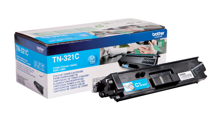 Toner brother tn-321 1.5k blauw(tn-321c)