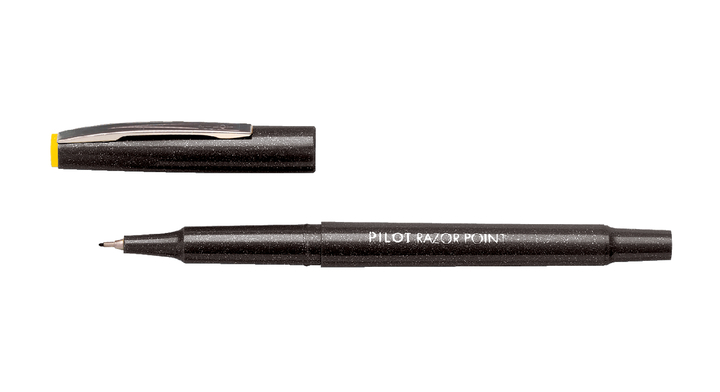 Fineliner pilot razor point sw-10 pp 0.3mm zwart
