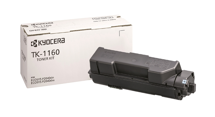 Toner kyocera tk-1160 7.2k zwart(1t02ry0nl0)
